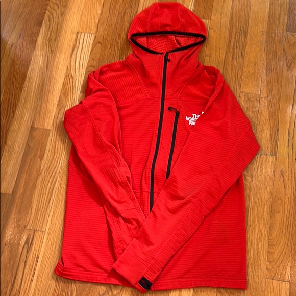 The North Face Men's Vibrant Red Performance Jacket - Picture 1 of 7